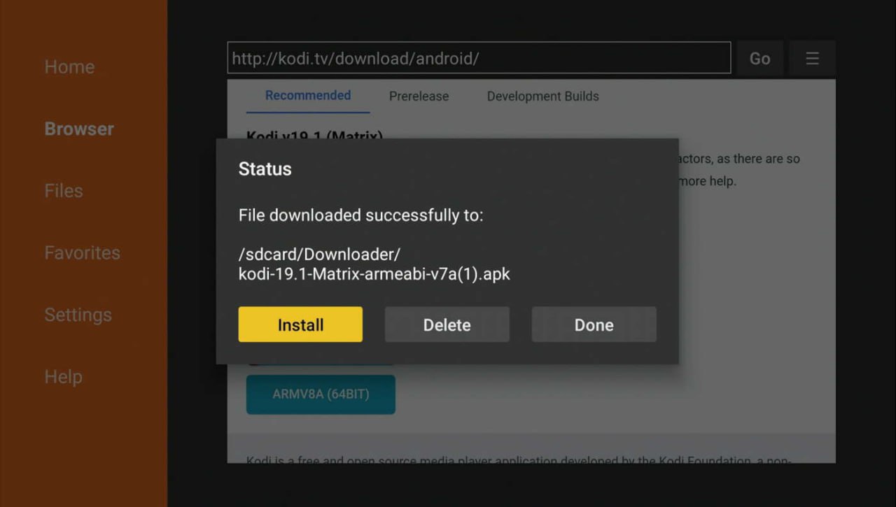 Étape 3 - activer les sources inconnues